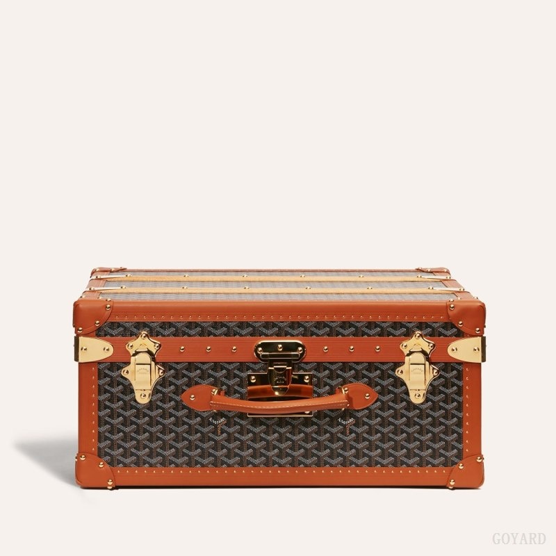 Black / Brown Goyard PALACE 55 SUITCASE | SVRP2495