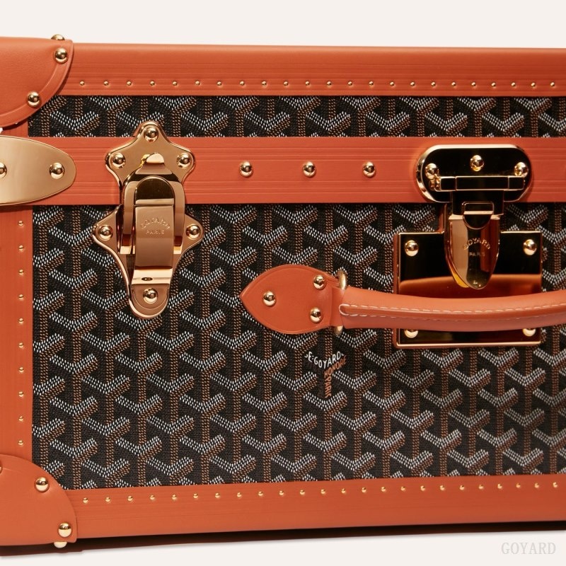 Black / Brown Goyard PALACE 55 SUITCASE | SVRP2495