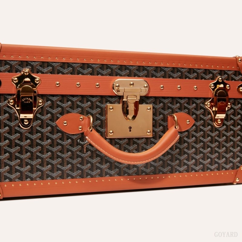 Black / Brown Goyard PALACE 55 SUITCASE | SVRP2495