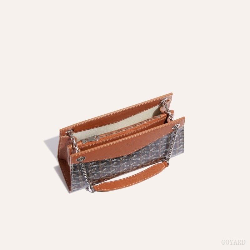 Black / Brown Goyard Rouette Structuré Mini Bag | JVCC8835