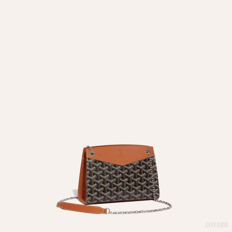 Black / Brown Goyard Rouette Structuré Mini Bag | JVCC8835