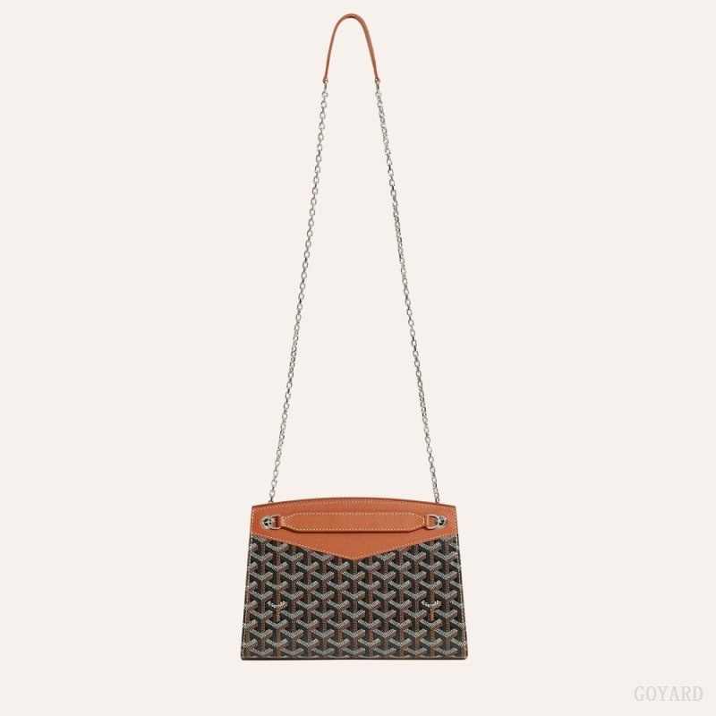 Black / Brown Goyard Rouette Structuré PM Bag | OUZG0670