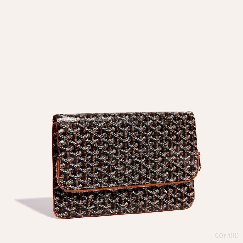 Black / Brown Goyard Sainte-Marie GM Clutch | FTTH1572