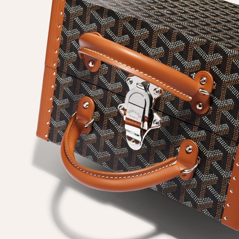 Black / Brown Goyard TRAVEL BOWL | HGMD7728