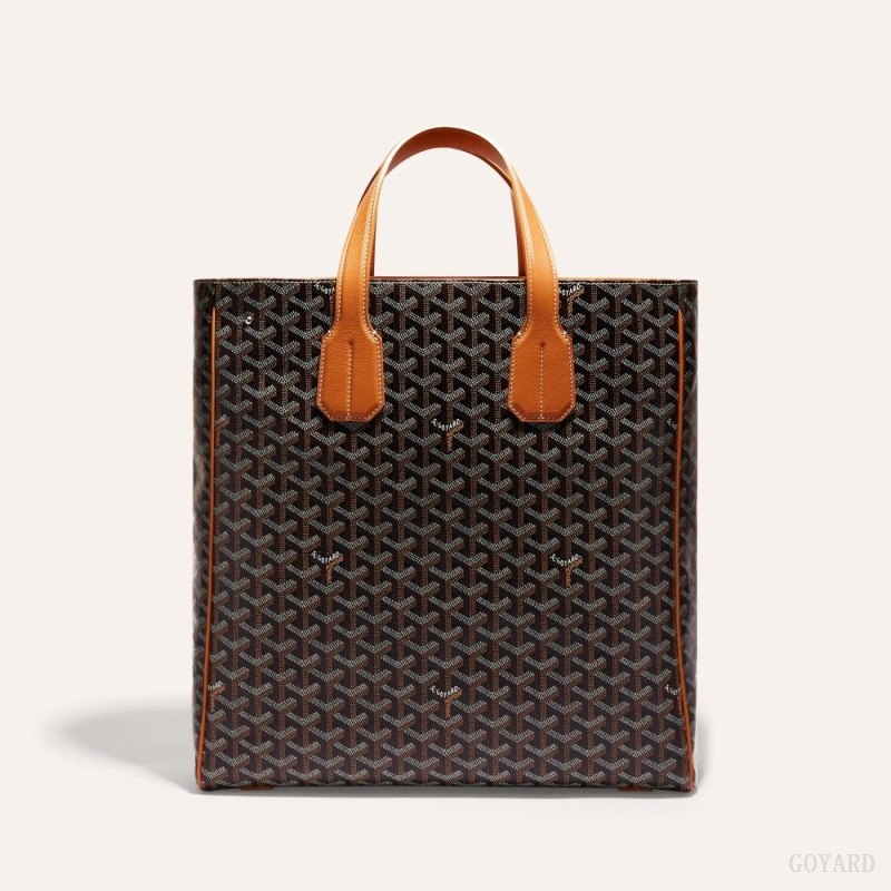 Black / Brown Goyard VOLTAIRE BAG | WJZB2194