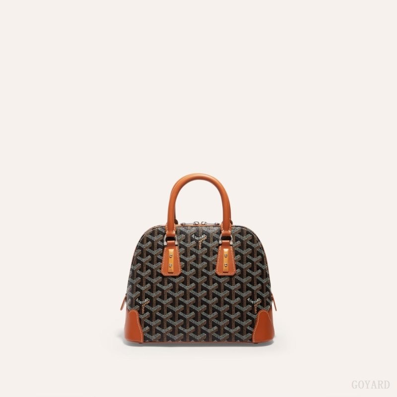 Black / Brown Goyard Vendôme Mini Bag | IMHD8682