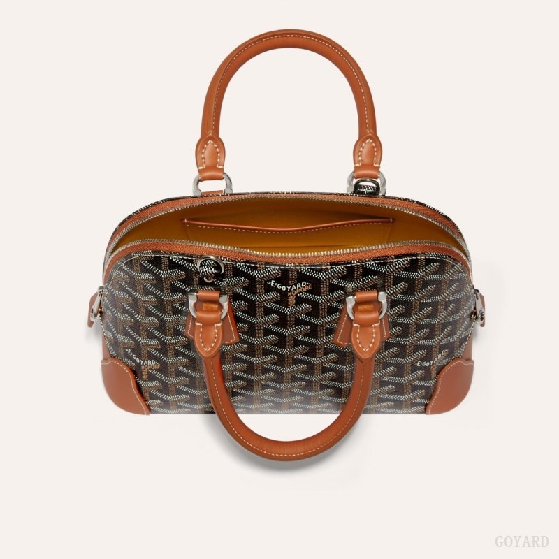 Black / Brown Goyard Vendôme Mini Bag | IMHD8682