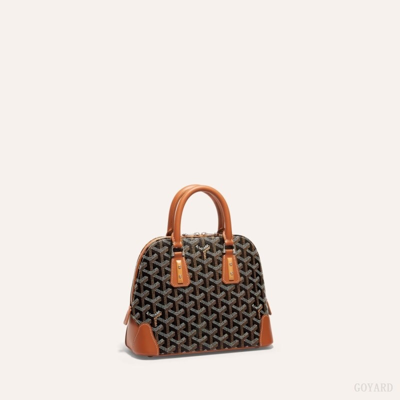 Black / Brown Goyard Vendôme Mini Bag | IMHD8682