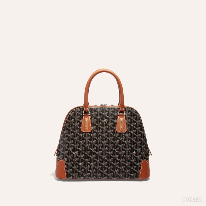 Black / Brown Goyard Vendôme PM Bag | UUGE9559