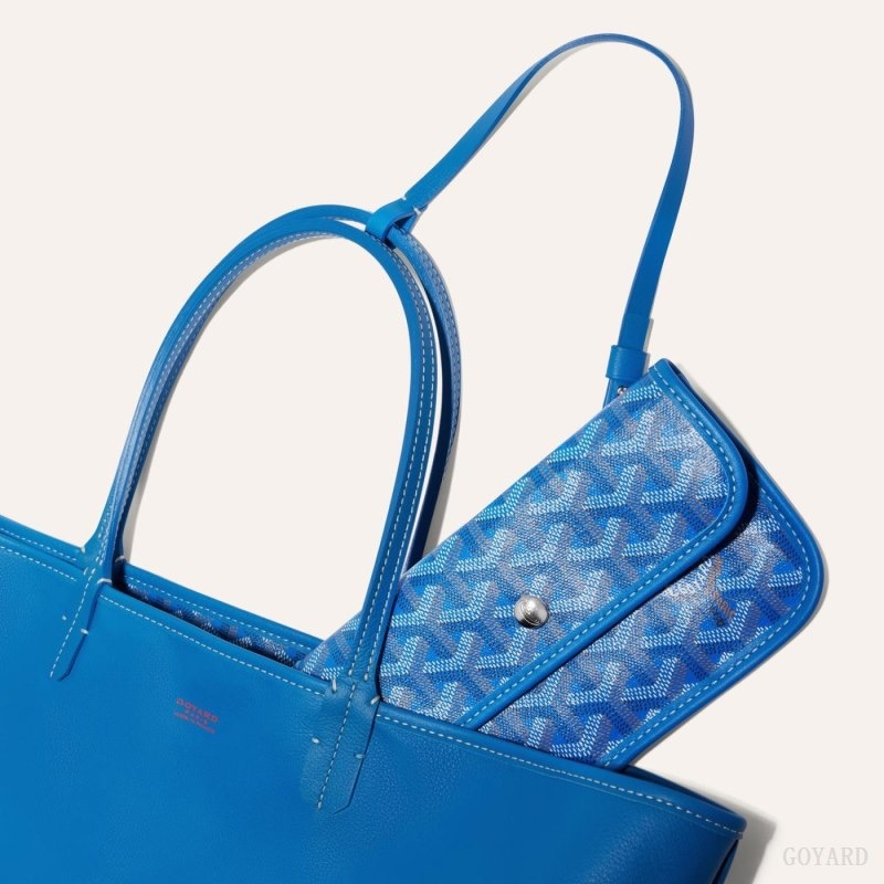 Blue Goyard ANJOU PM BAG | QFYH5051