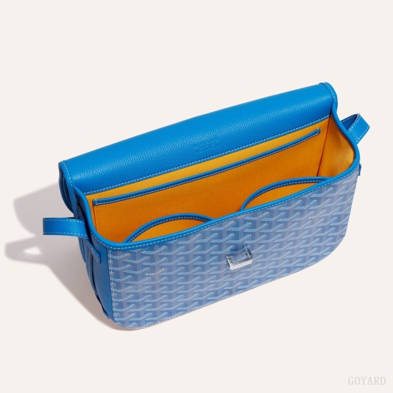 Blue Goyard Belvedere MM Bag | HOSI4289