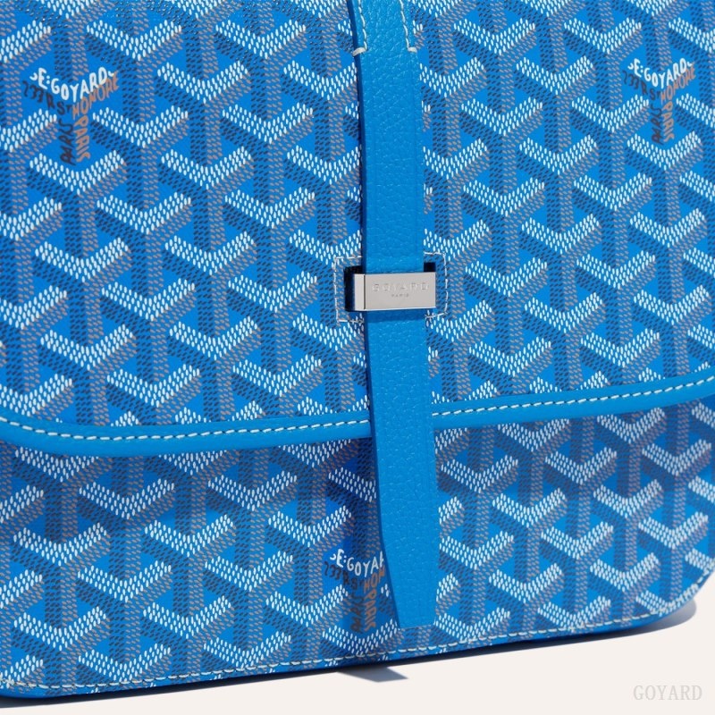 Blue Goyard Belvedere MM Bag | HOSI4289