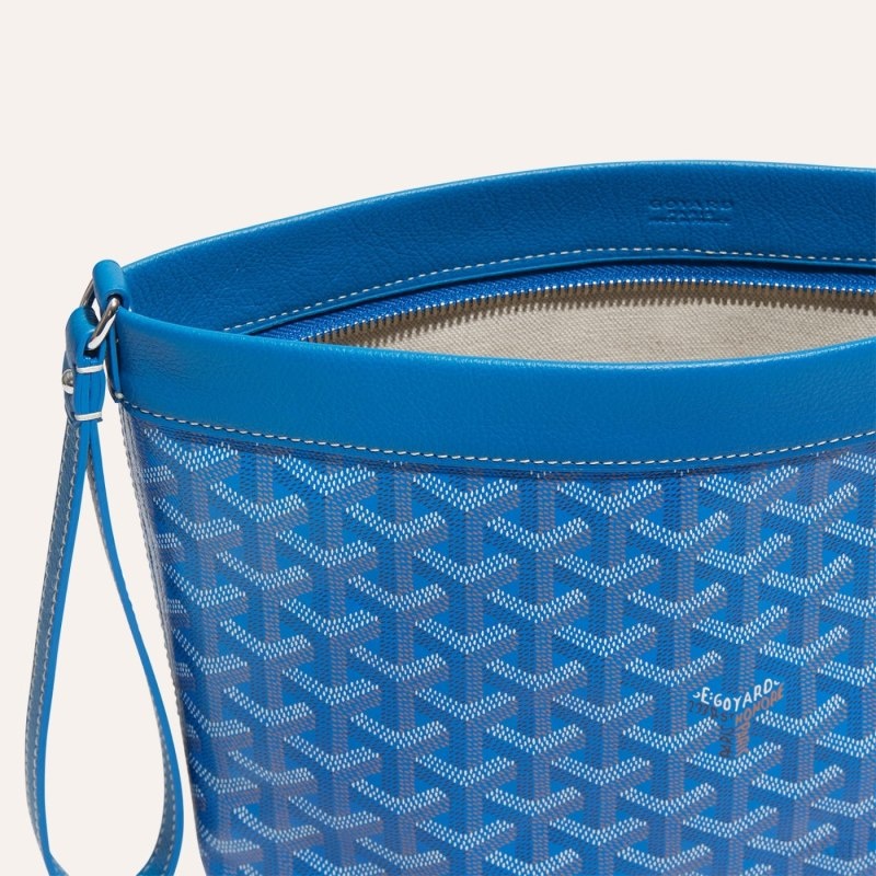 Blue Goyard Conti pouch | QRPF6754