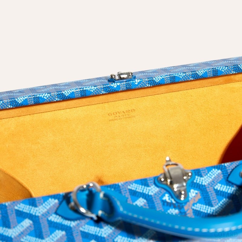 Blue Goyard Grand Hôtel Trunk Bag | KHBT9618