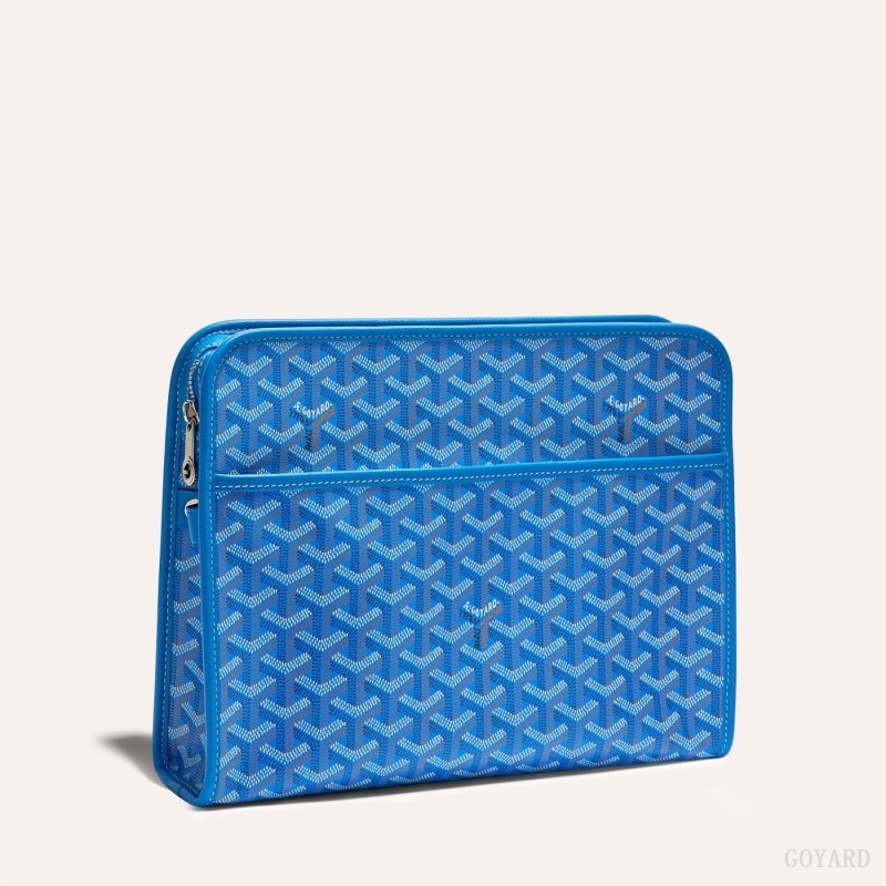 Blue Goyard JOUVENCE GM TOILET BAG | UAAS0769