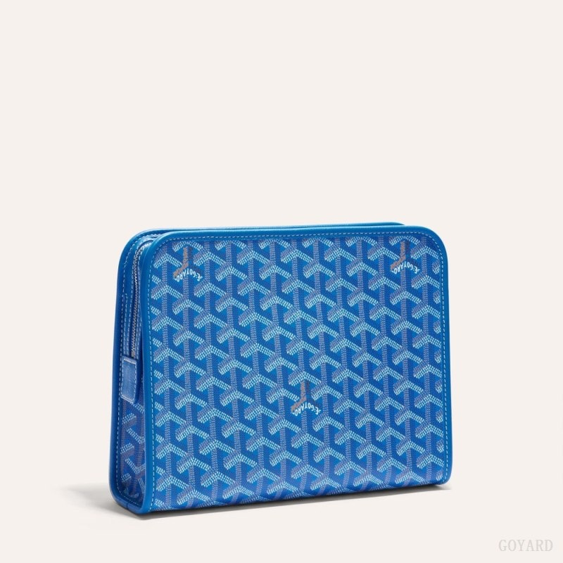 Blue Goyard JOUVENCE MM TOILET BAG | ICBW5686