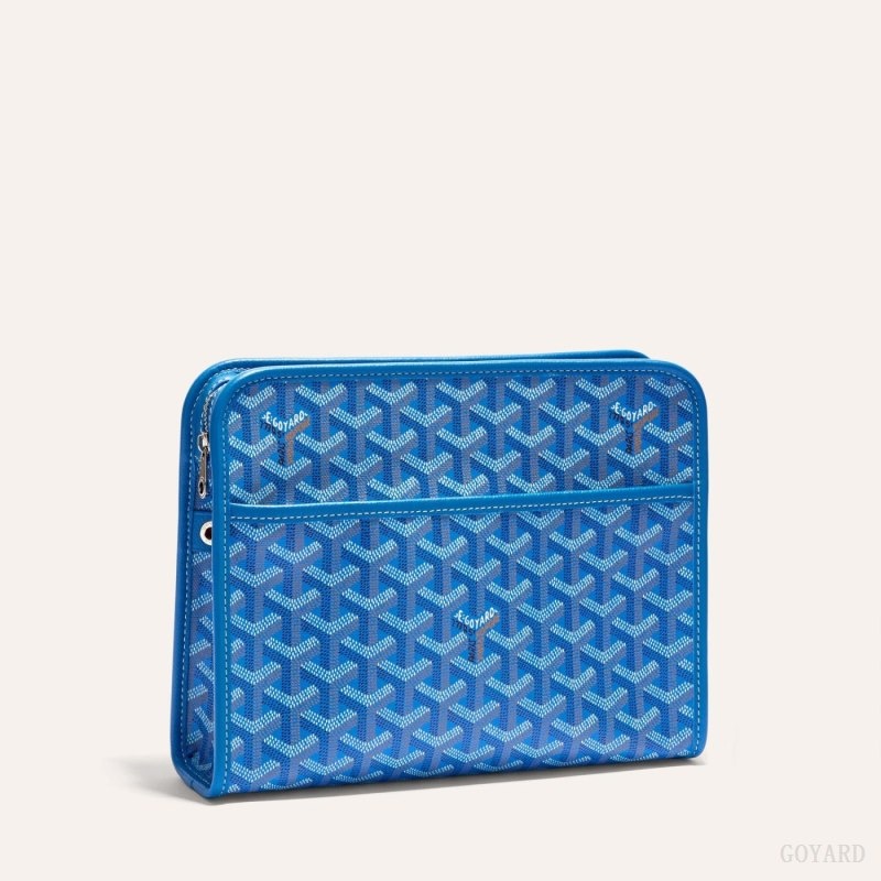 Blue Goyard JOUVENCE MM TOILET BAG | ICBW5686