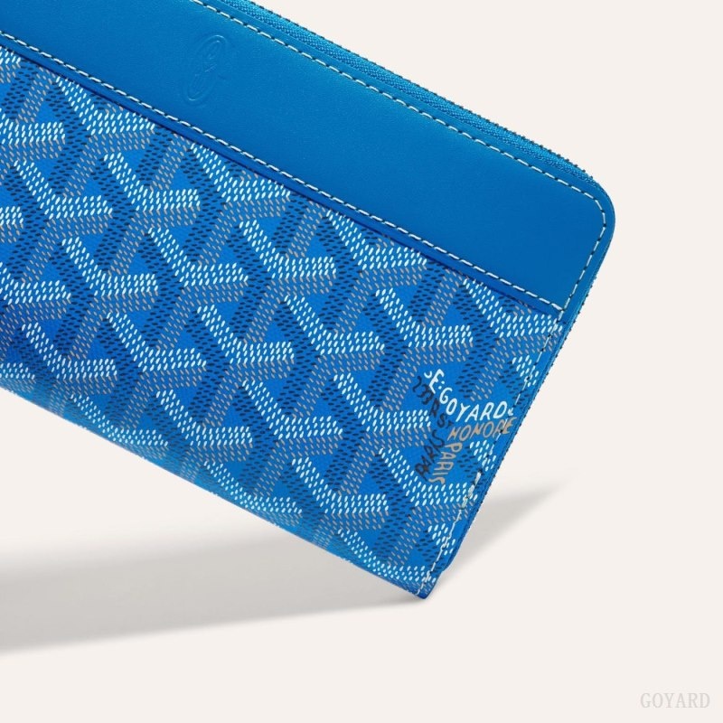 Blue Goyard MATIGNON GM WALLET | JIPM5711