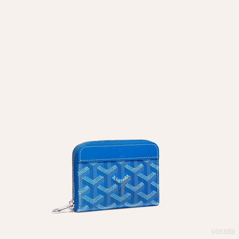 Blue Goyard MATIGNON MINI WALLET | KRMC6221