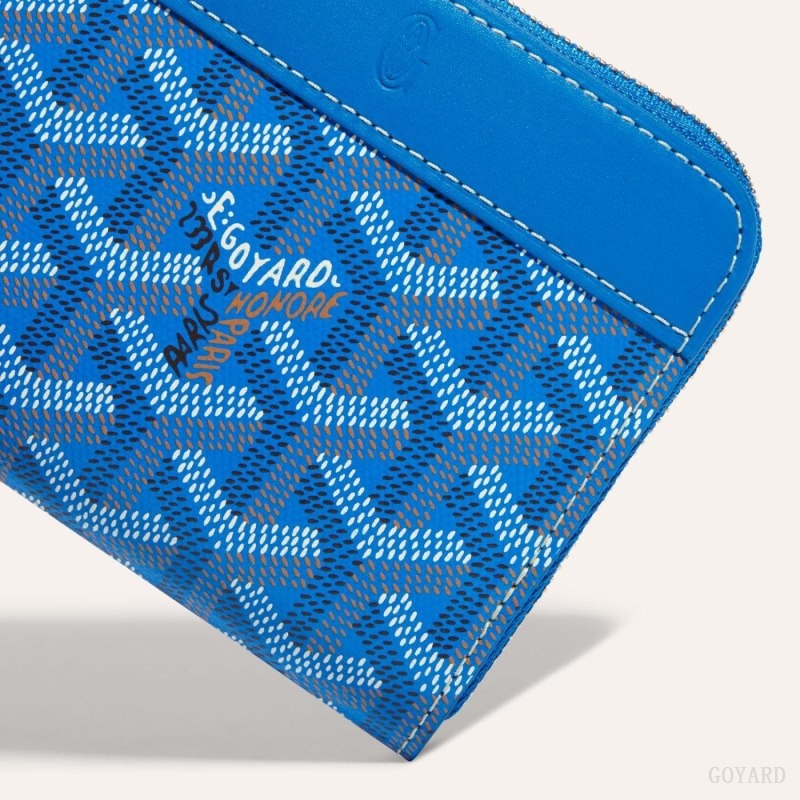 Blue Goyard MATIGNON PM WALLET | QPIC6534