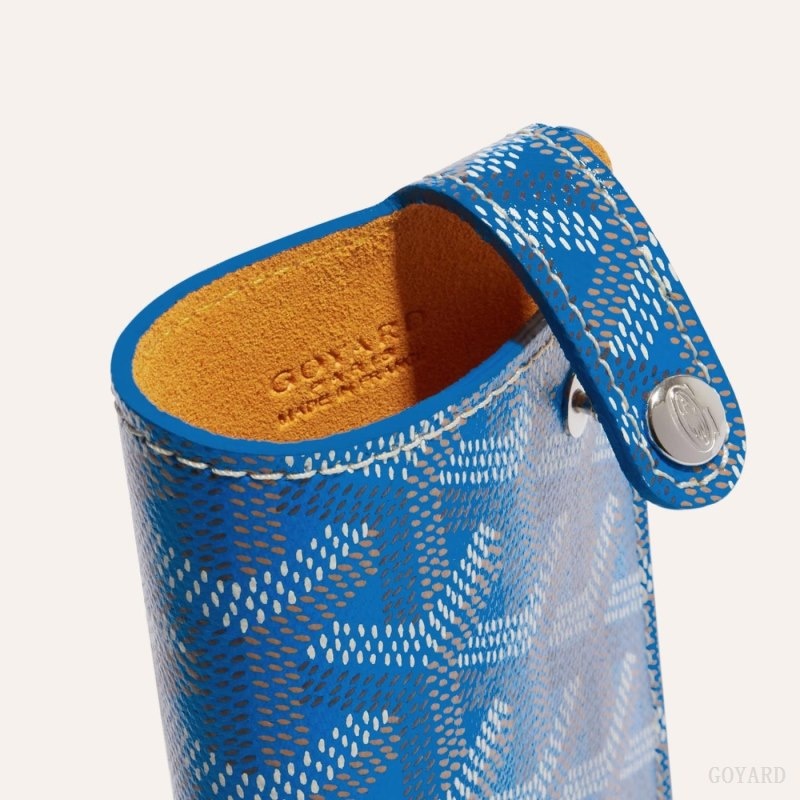 Blue Goyard MONTMARTRE PM GLASSES CASE | TFRS0027