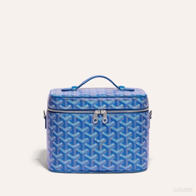 Blue Goyard MUSE VANITY CASE | QQTD2547