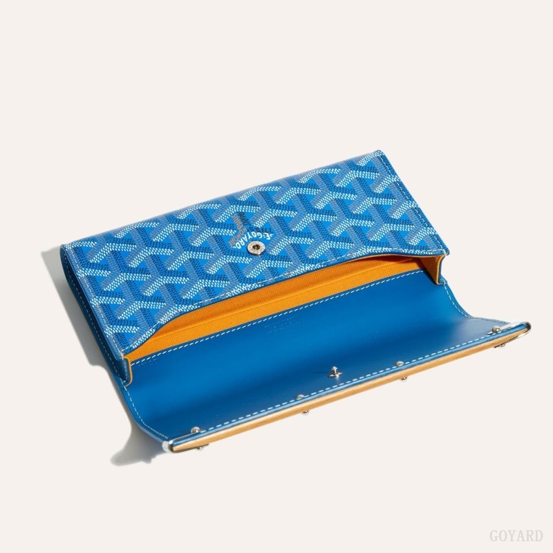 Blue Goyard Monte-Carlo Mini Case | SNAE7465