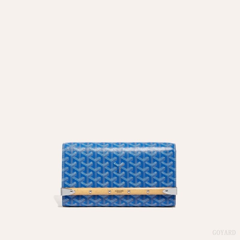 Blue Goyard Monte-Carlo PM Clutch | JOQQ1038