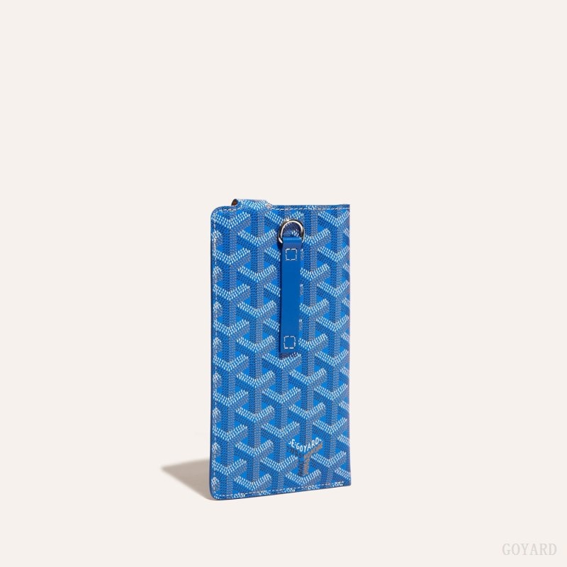 Blue Goyard Montmartre GM Case | FJHN9726