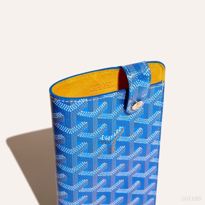 Blue Goyard Montmartre GM Case | FJHN9726