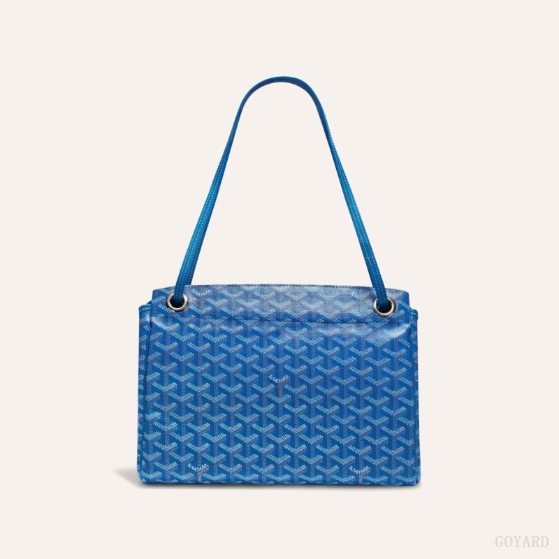 Blue Goyard ROUETTE PM BAG | JCPQ6714