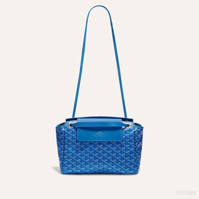 Blue Goyard ROUETTE PM BAG | JCPQ6714