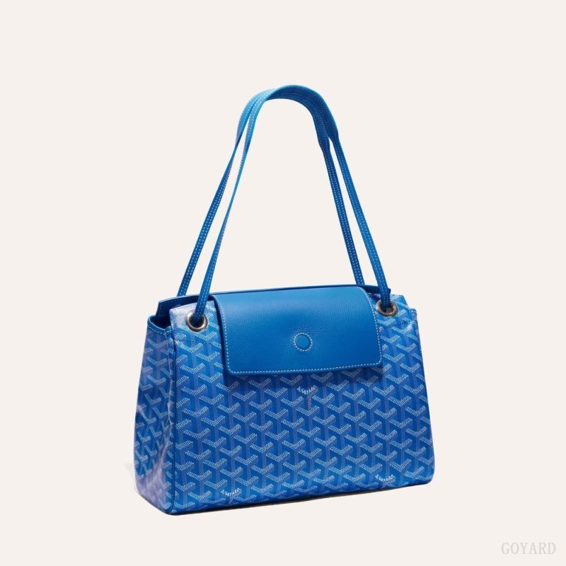 Blue Goyard ROUETTE PM BAG | JCPQ6714