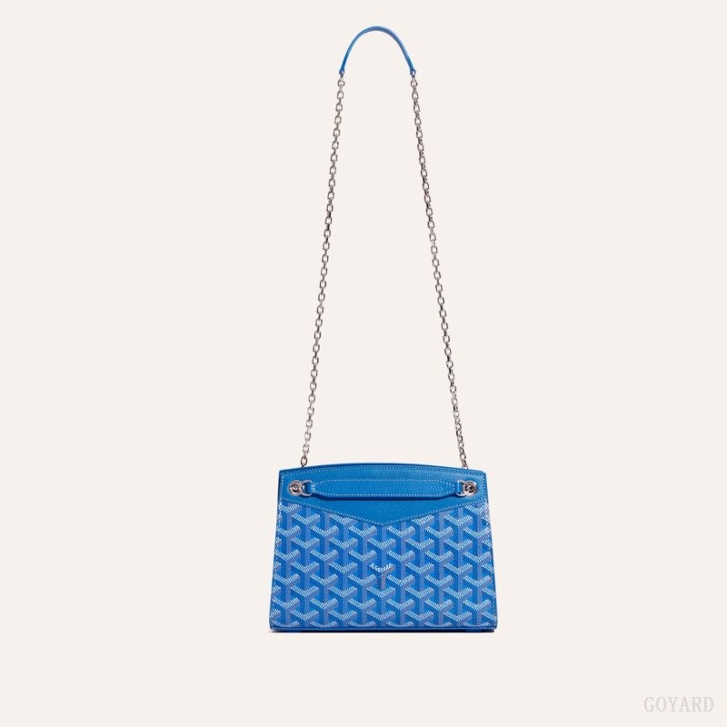 Blue Goyard Rouette Structuré Mini Bag | CWBZ5258