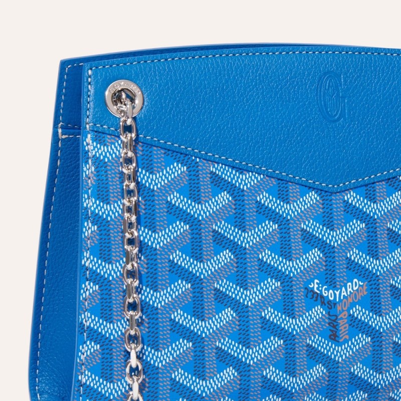 Blue Goyard Rouette Structuré Mini Bag | CWBZ5258