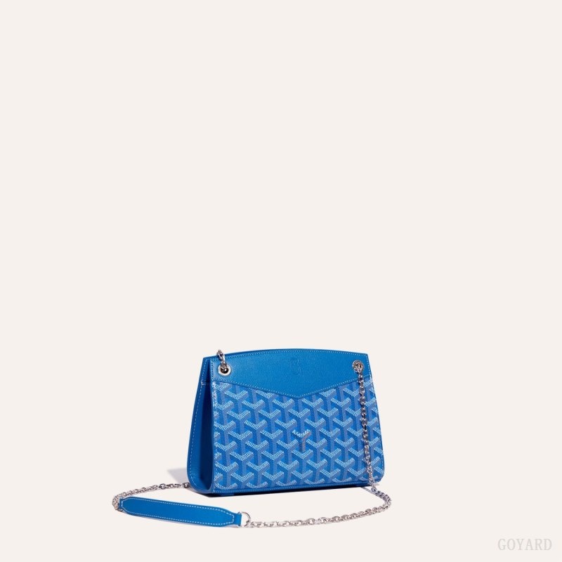 Blue Goyard Rouette Structuré Mini Bag | CWBZ5258