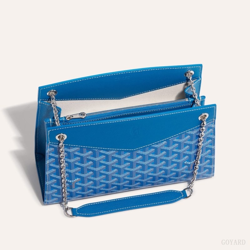 Blue Goyard Rouette Structuré PM Bag | ELWV2255