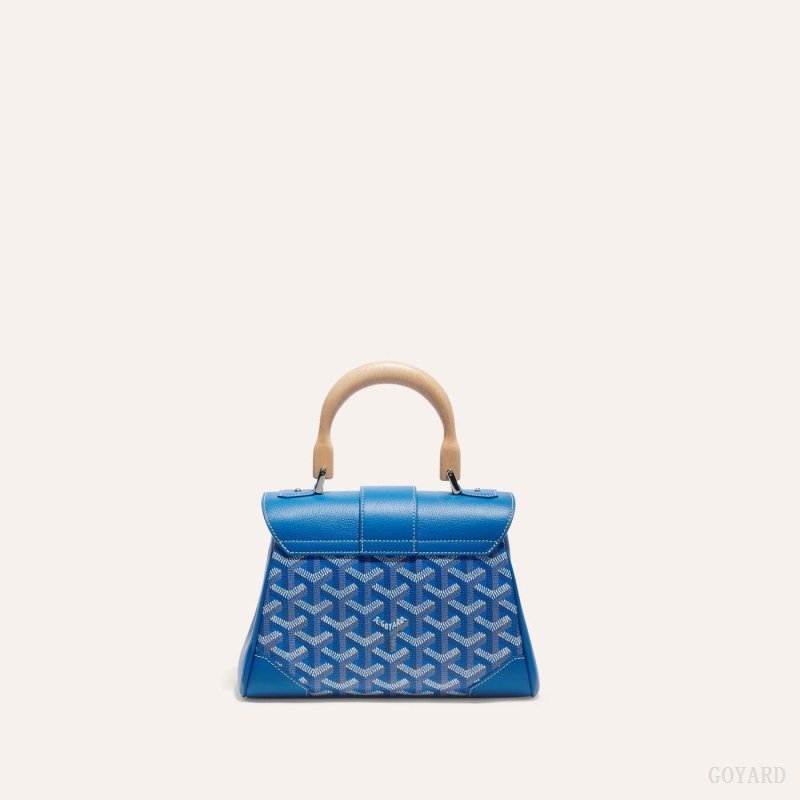 Blue Goyard SAIGON SOUPLE MINI BAG | WHZP6798