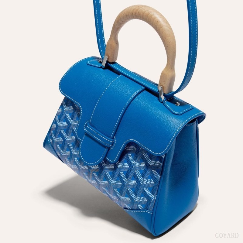 Blue Goyard SAIGON SOUPLE MINI BAG | WHZP6798