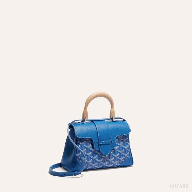 Blue Goyard SAIGON SOUPLE MINI BAG | WHZP6798