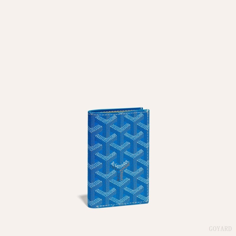 Blue Goyard SAINT-PIERRE CARD WALLET | OPEW0147