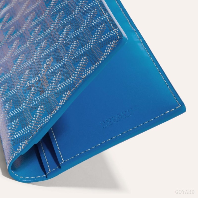 Blue Goyard SAINT-ROCH WALLET | SOED8725