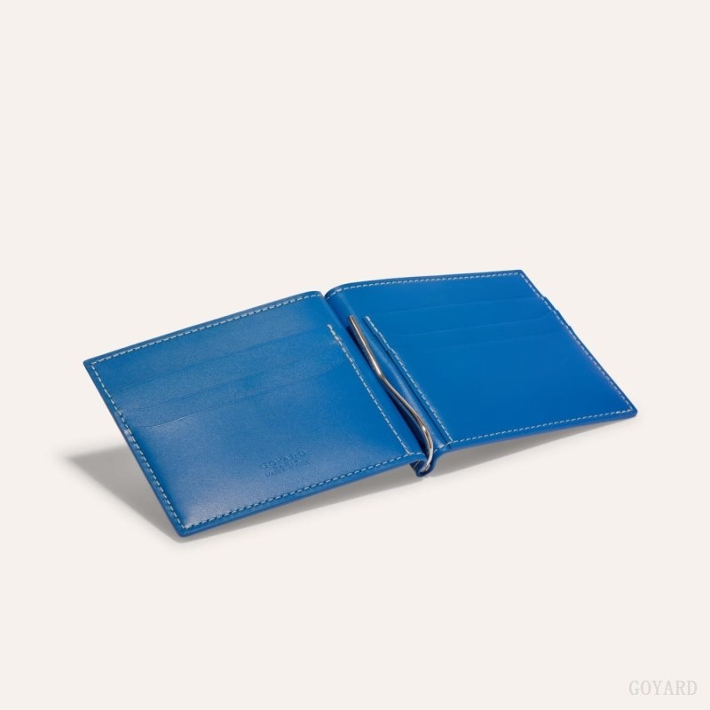 Blue Goyard SAINT-THOMAS BILL FOLD | HONH0581