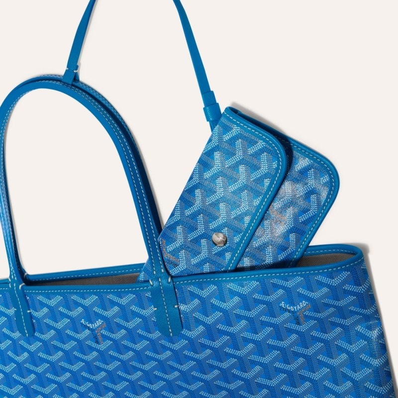 Blue Goyard SAINT LOUIS PM BAG | QFRV1312