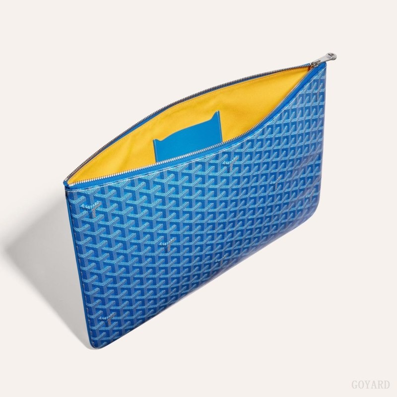 Blue Goyard SENAT GM DOCUMENT CASE | WPND6228