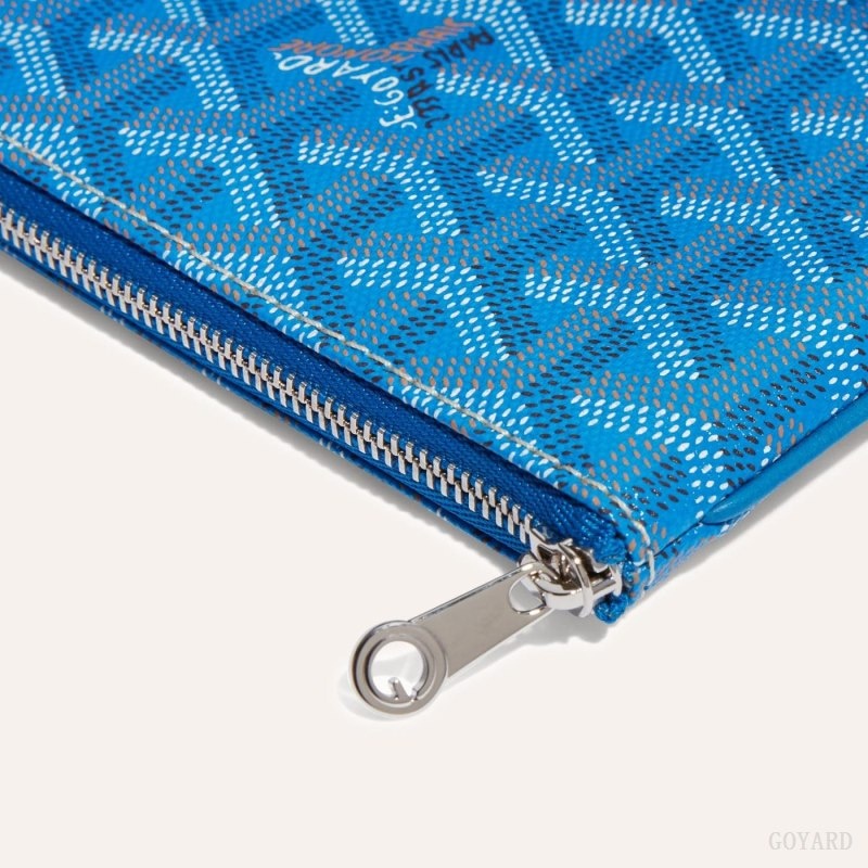 Blue Goyard SÉNAT MINI WALLET | STSK6048