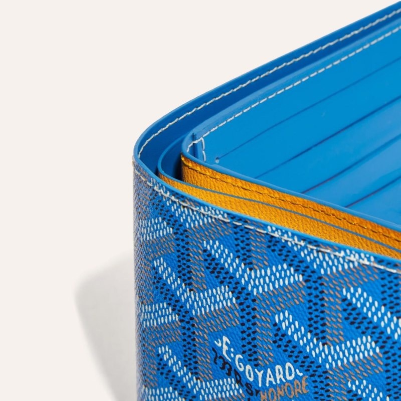 Blue Goyard VICTOIRE WALLET | RQBI6621