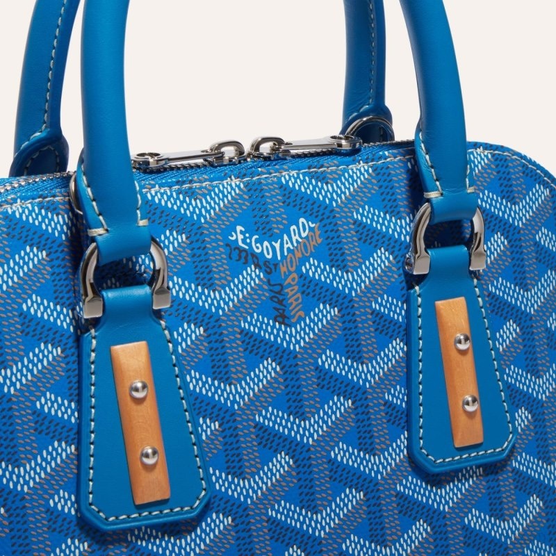 Blue Goyard Vendôme Mini Bag | HMIU8936