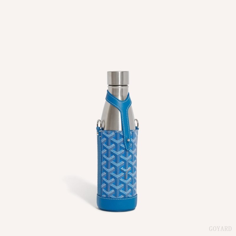 Blue Goyard Yonne MM Case & Flask | TADS5758