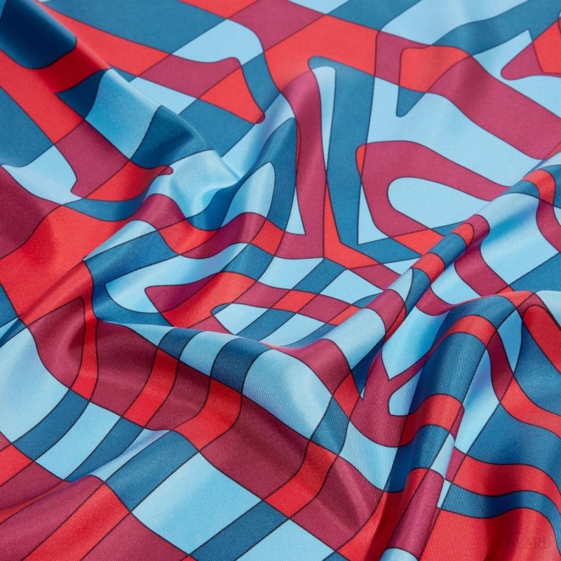 Blue / Red Goyard SCARF N°2 | VNFM4483